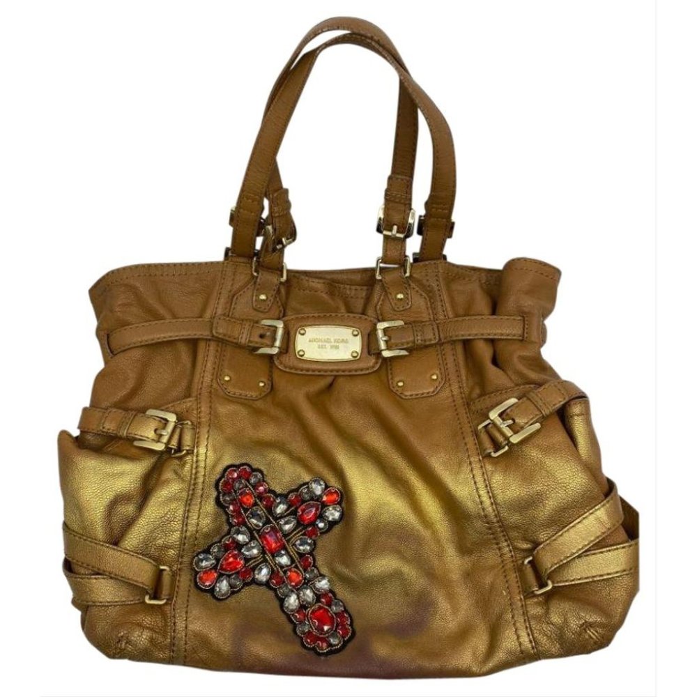 MICHAEL KORS Large leather Tote Bag customized - Picture 14 of 14